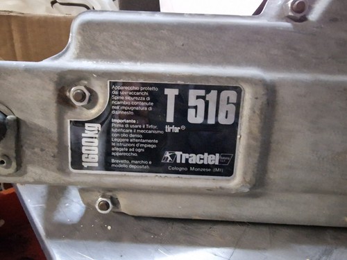 Paranco tirfor t516 - paranco, kg