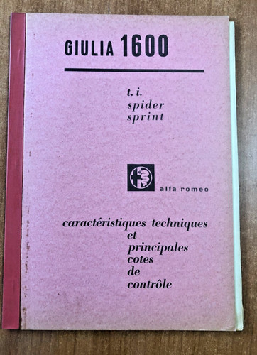 Alfa romeo giulia - romeo, t.i