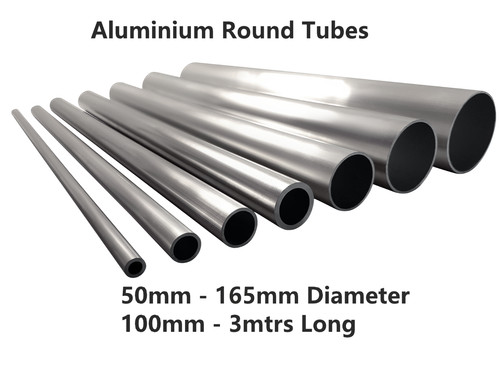 Tubo tondo alluminio cavo 50mm